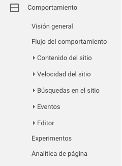 Cómo trabajar el informe de comportamiento con Google Analytics | Marketing digital Barcelona | Patricia de Andres